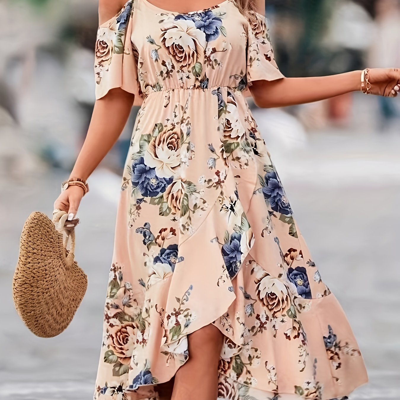 Robe été fleuri