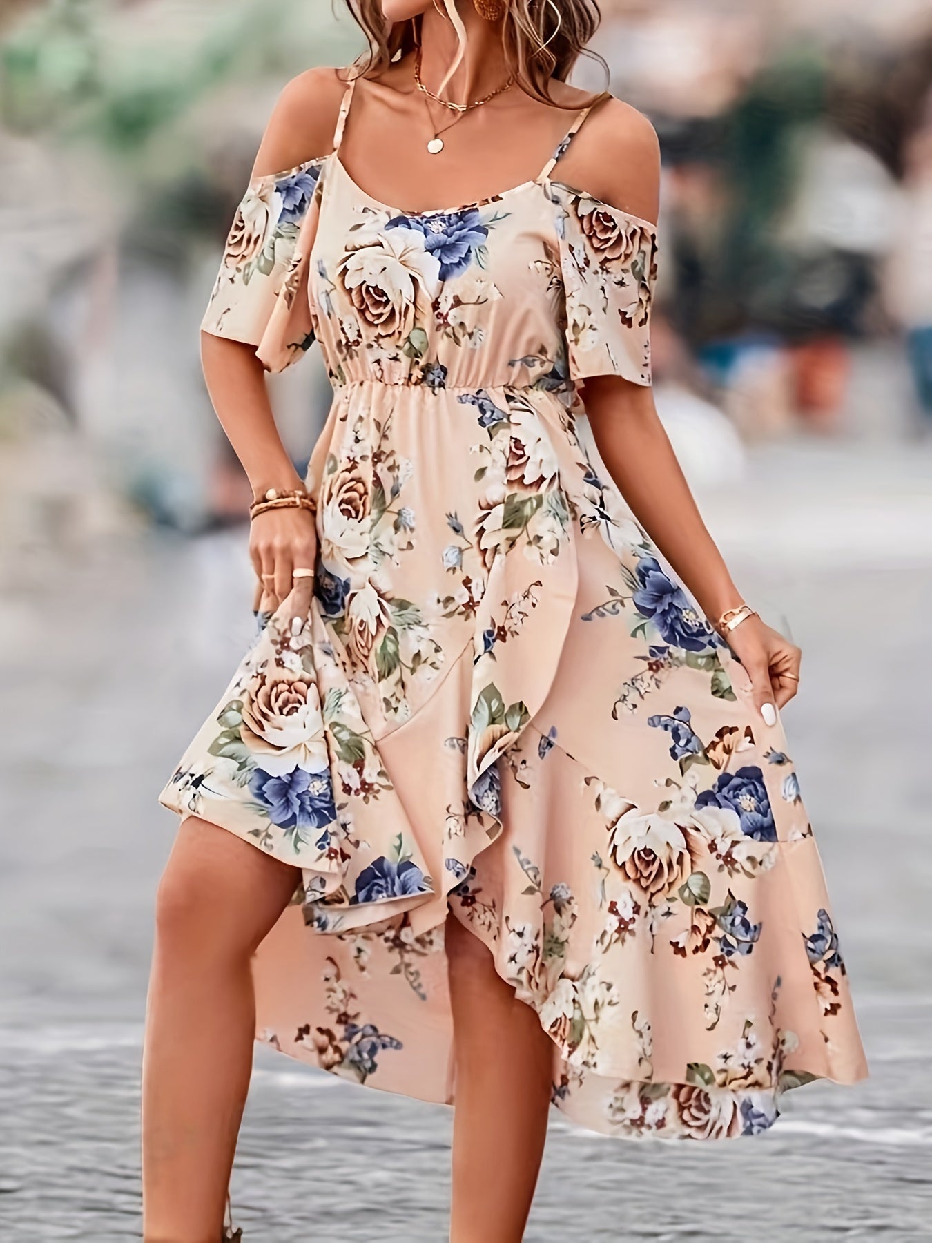 Robe été fleuri
