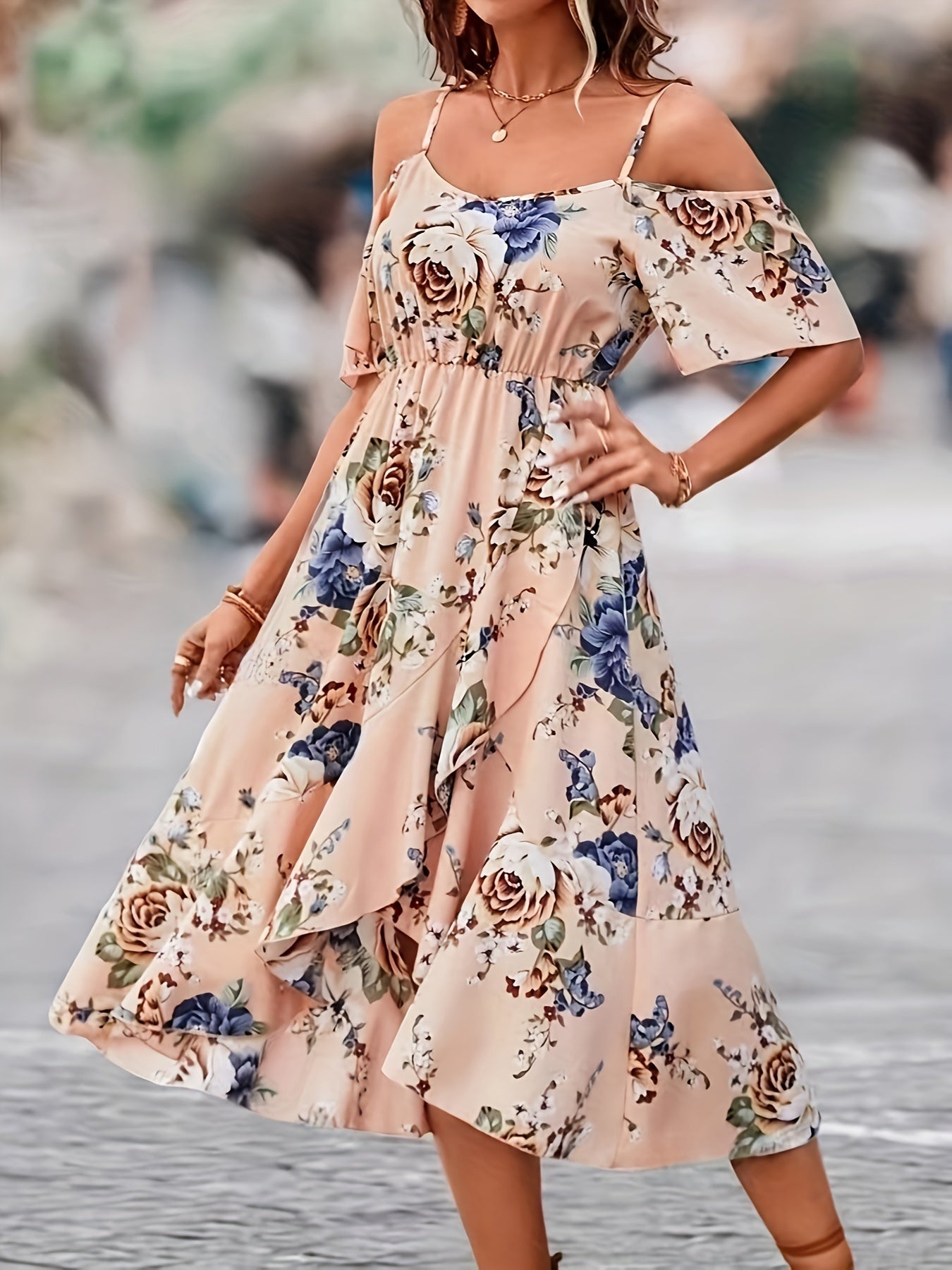 Robe été fleuri